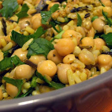 Spicy Chick-Peas and Rice