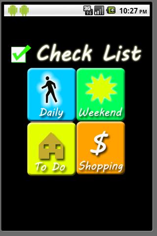 CheckList