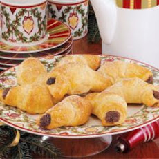 Creamy Chocolate Crescents