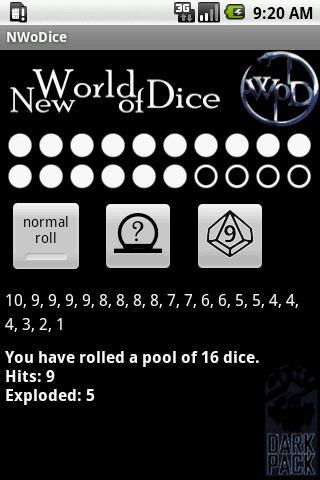 New World of Dice