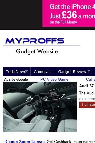 Myproffs Gadget News
