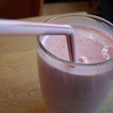 Delicious Double Strawberry Shake