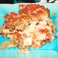 Super Easy Lazy Stuffed Cabbage Casserole