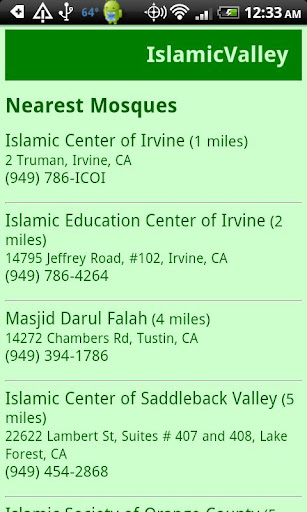 IslamicValley Mosque Finder