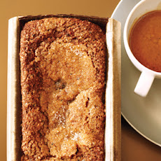 Black Sesame-Pear Tea Cake