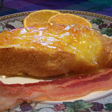 Overnight Orange French Toast