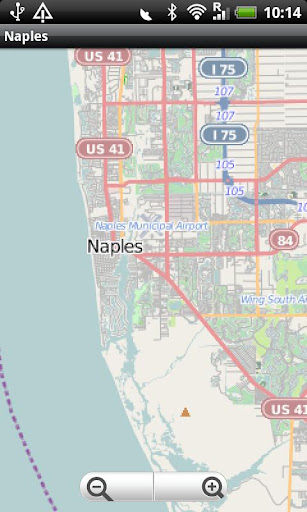 Naples Florida Street Map