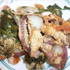 Easy Layered Chicken and Spinach Dish