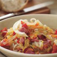St. Patty's Corned Beef and Cabbage Soup