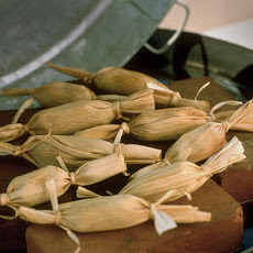 Pulled Chicken and Corn Tamales