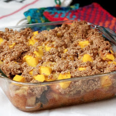 Mango Crumble Breakfast Bake