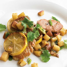 Pan-Seared Pork with Potatoes and Lemon