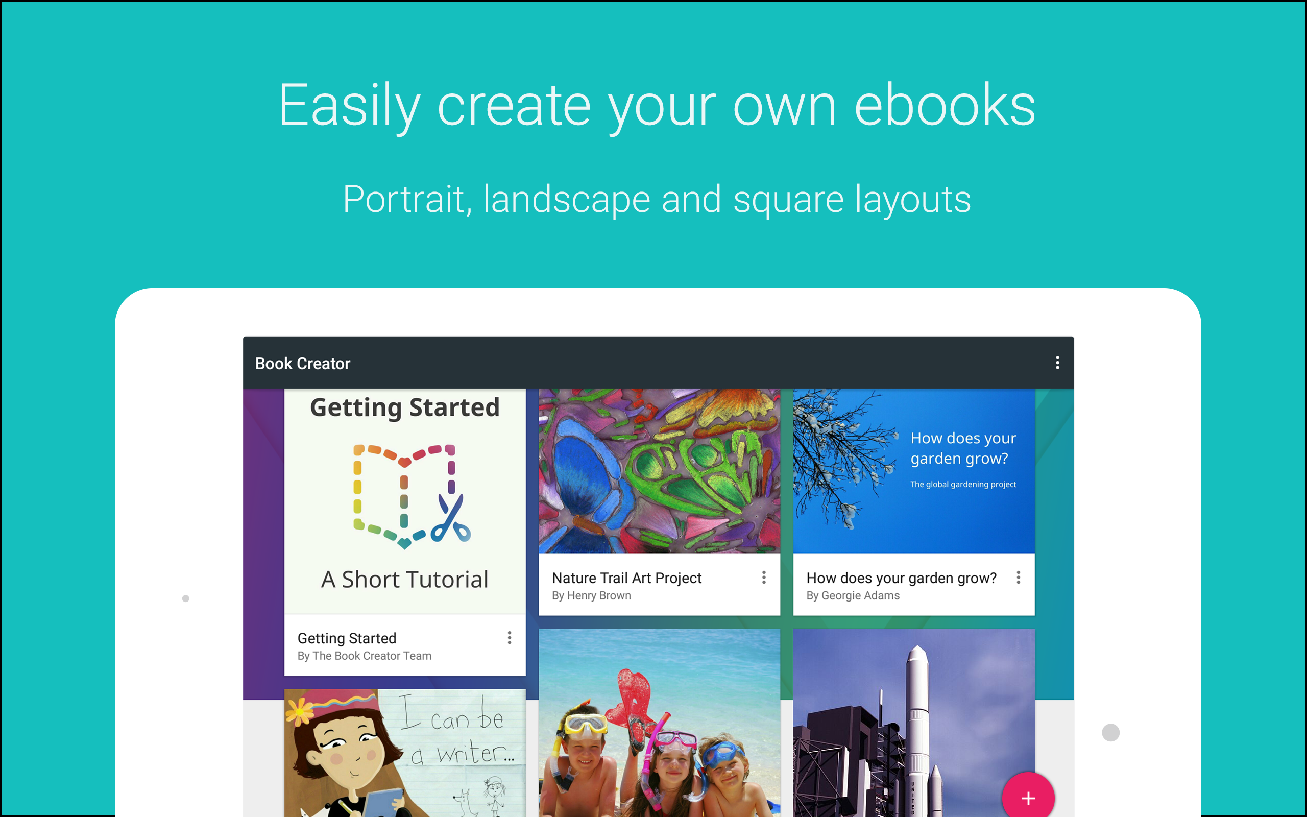 Android application Book Creator Free screenshort