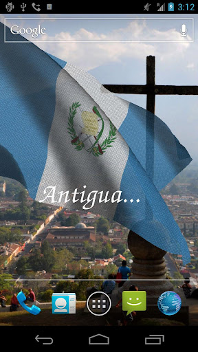 【免費個人化App】3D Guatemala Flag LWP +-APP點子