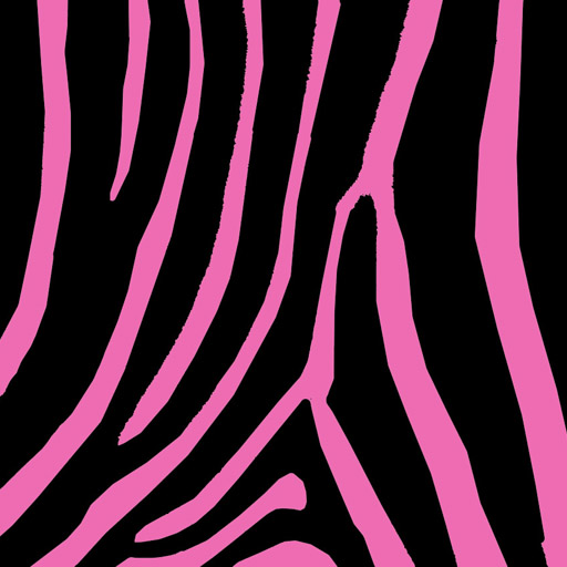 Zebra Pink Diamond Theme HD LOGO-APP點子