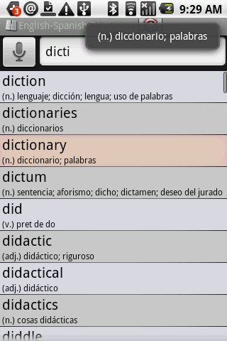 BKS English-Spanish Dictionary