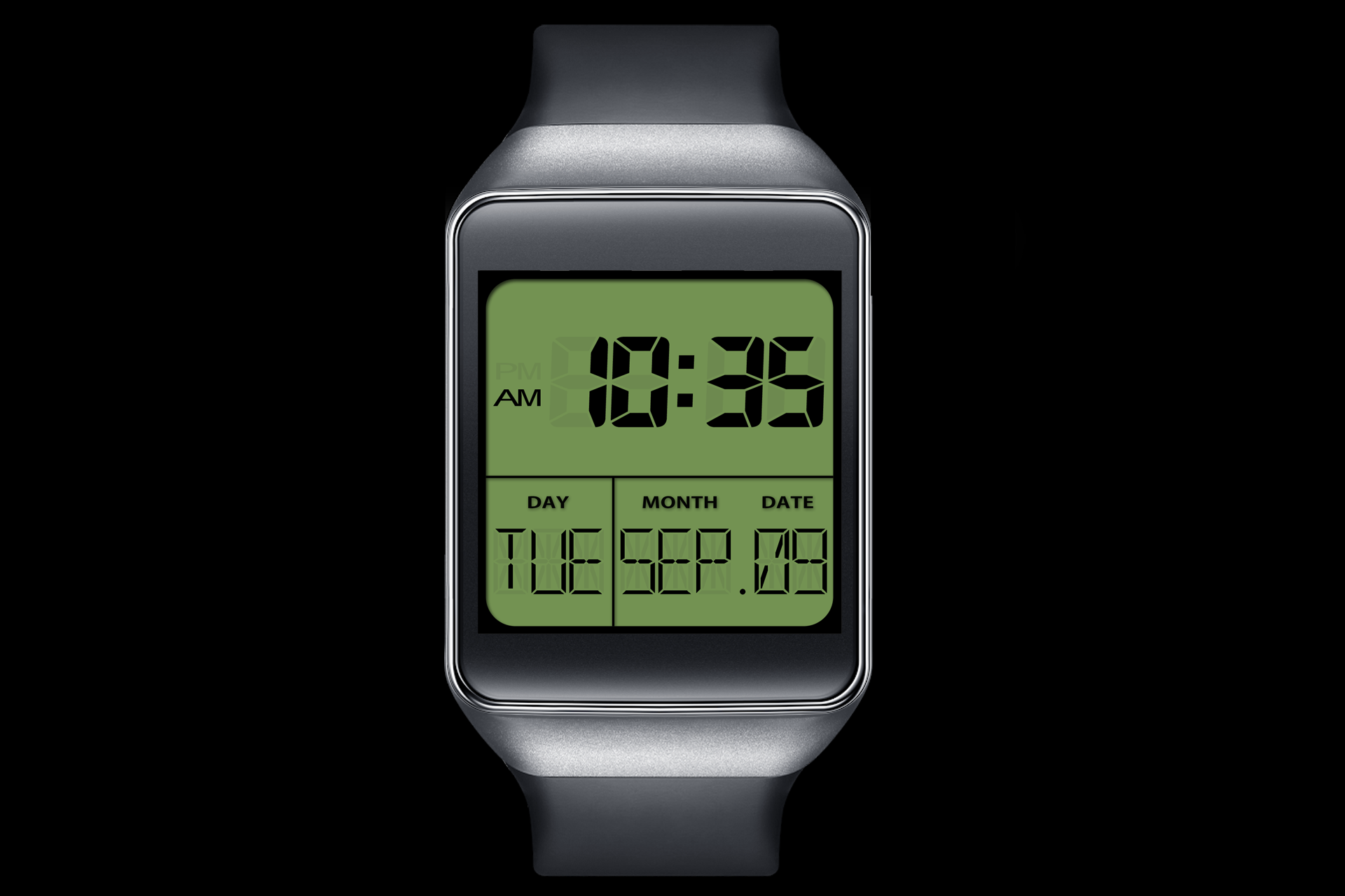 Android application A02 WatchFace for Android Wear screenshort