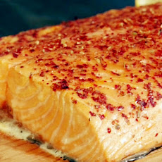 Cedar Plank Salmon with Potlatch Seasoning