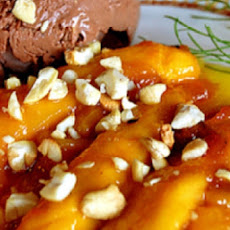 Mangoes Flambe