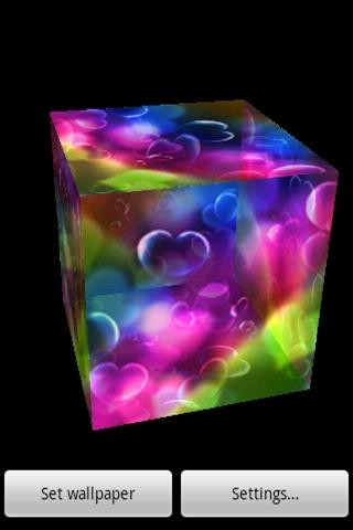3D colorful heart 11