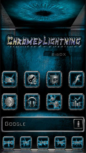 Chromed Lightning Multi Cyan