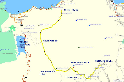 Trekking Path - Yellow Line Trekking Path - Yellow Line
