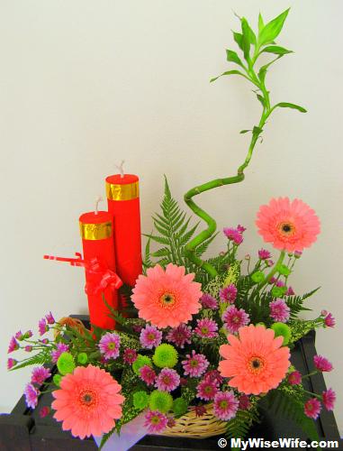 Chinese Floral Arrangement