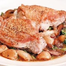 Oven-Roasted Chicken With Forty Garlic Cloves