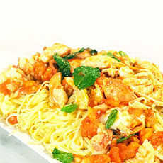 Spicy Lobster with Linguini