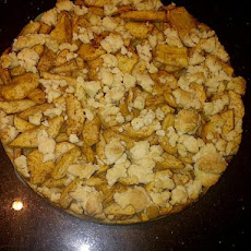 Apple Shortbread Pie