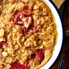 Individual Strawberry-Orange Baked Oatmeal
