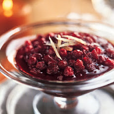 Cranberry Compote with Ginger and Molasses