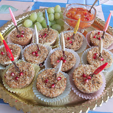 Mini Bacon, Pepper and Herb Cheesecakes