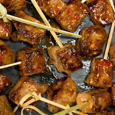 Mongolian Beef Kebabs with Chile Jam Recipe