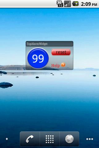Tap Alarm Widget