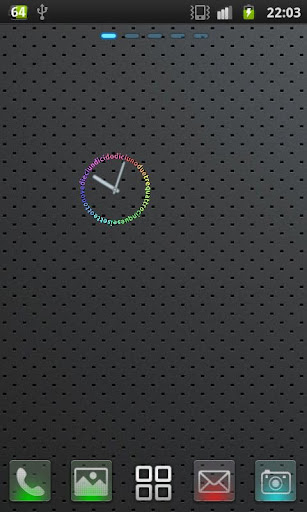 Rainbow Clock