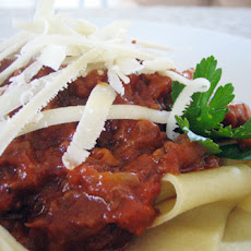 Low-and-slow meat sauce