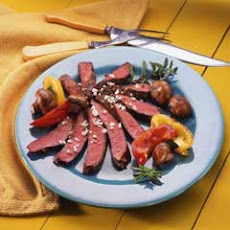Steak & Baby Portobellos