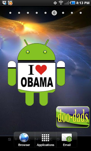 I Love Obama doo-dad