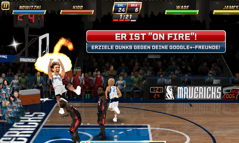 Android application NBA JAM by EA SPORTS™ screenshort