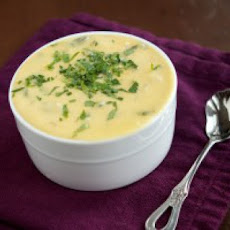 Roasted Poblano and Potato Soup