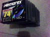 Minidisc Y Dos Carpetas Para Md