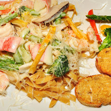 Crab Alfredo