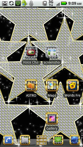 【免費個人化App】Stars Bling GO Launcher Theme-APP點子