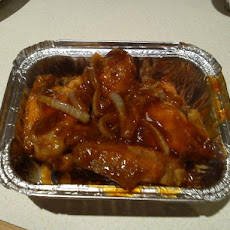 Chicken Wings in Ok Sauce