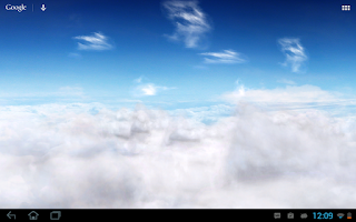 Screenshot of Blue Skies Free Live Wallpaper