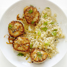 Scallops with Citrus and Quinoa
