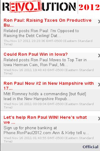 2012 Candidate: Ron Paul