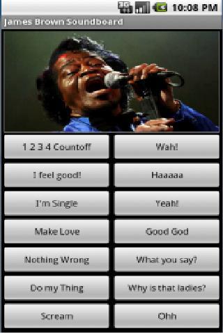 James Brown Soundboard