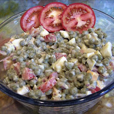 Pea and Tomato Salad